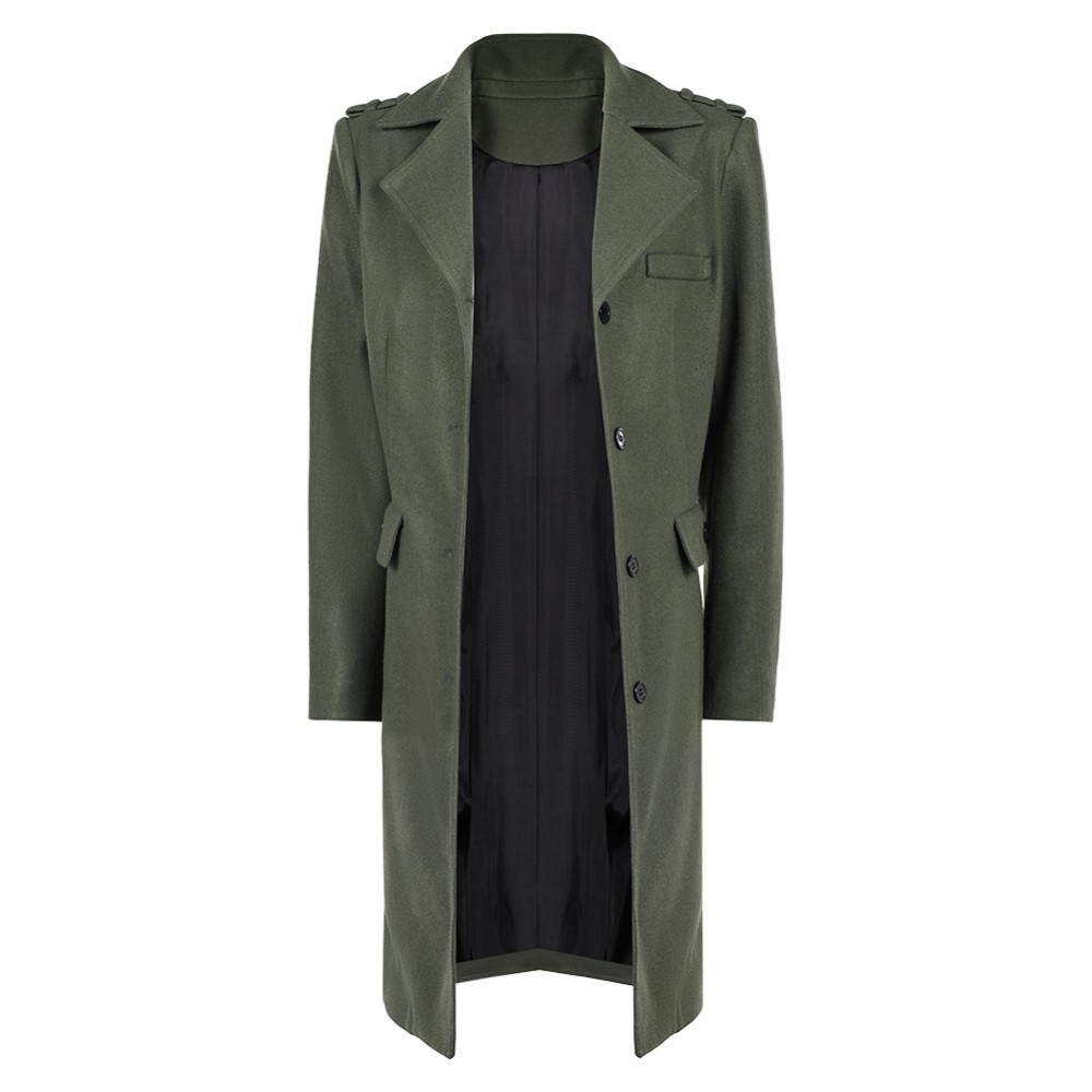 John Wick 5 (2025) Eve Macarro Woman Green Coat Cosplay Costume Halloween Carnival Outfit