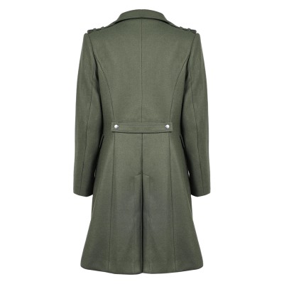 John Wick 5 (2025) Eve Macarro Woman Green Coat Cosplay Costume Halloween Carnival Outfit