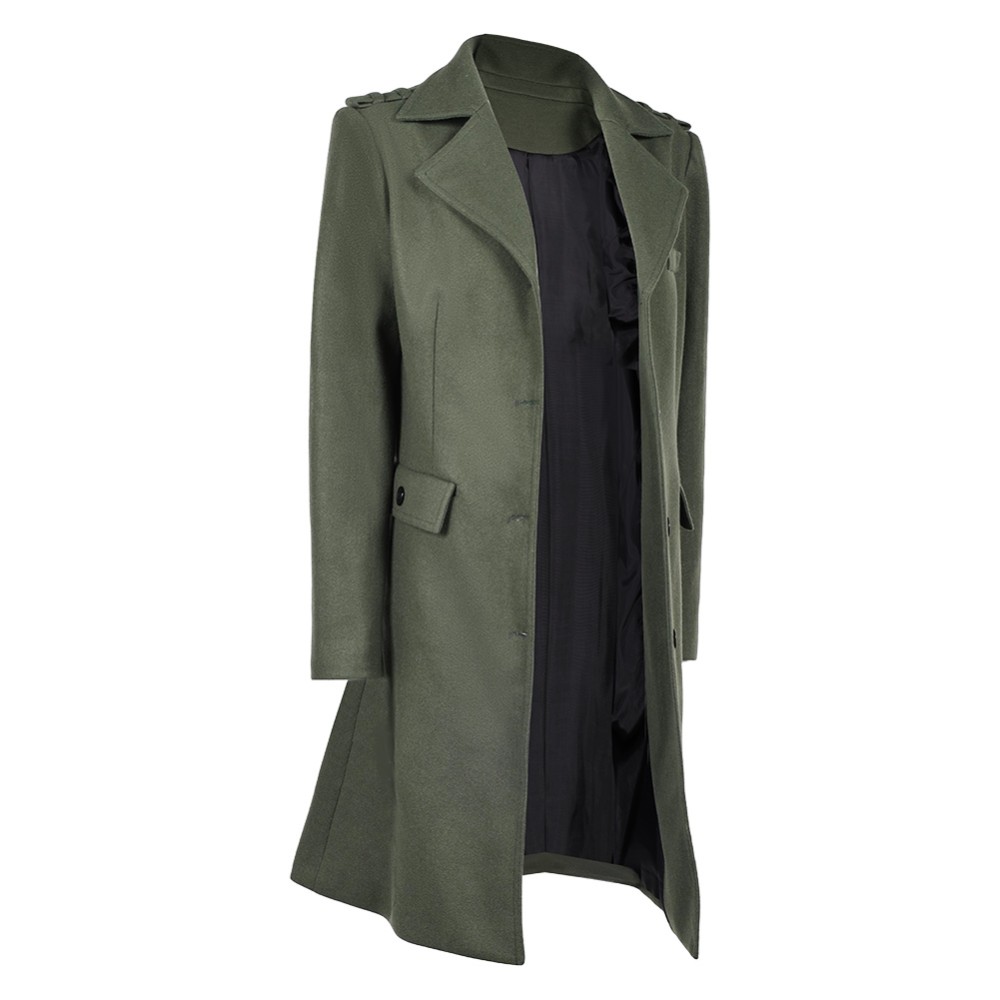 John Wick 5 (2025) Eve Macarro Woman Green Coat Cosplay Costume Halloween Carnival Outfit