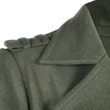 John Wick 5 (2025) Eve Macarro Woman Green Coat Cosplay Costume Halloween Carnival Outfit
