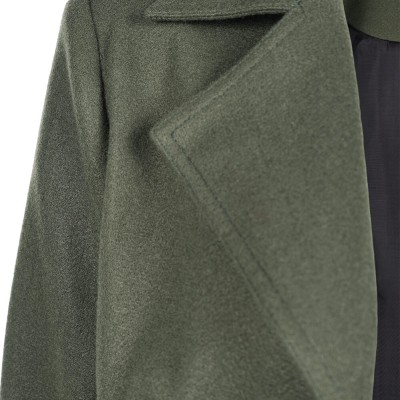 John Wick 5 (2025) Eve Macarro Woman Green Coat Cosplay Costume Halloween Carnival Outfit