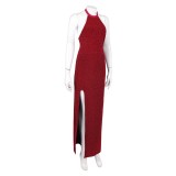 John Wick (2025) Eve Macarro Red Gown Party Cosplay Costume Halloween Carnival
