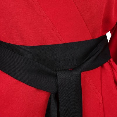 John Wick (2025) Eve Macarro Red Dojo Party Cosplay Costume Halloween Carnival Outfit