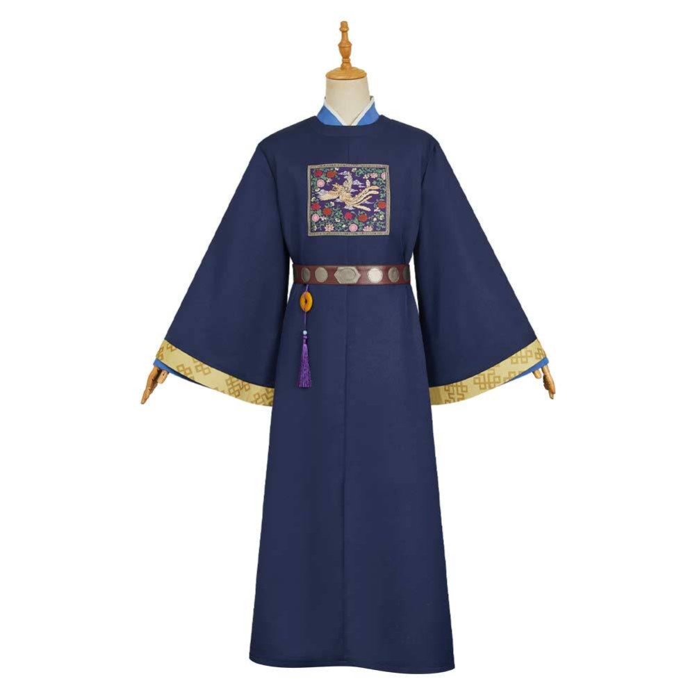 Jinshi Blue Cosplay Costume Halloween Carnival Outfit