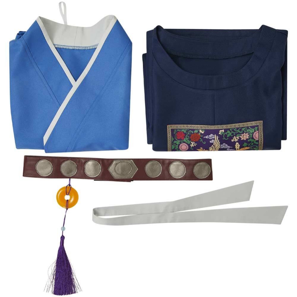 Jinshi Blue Cosplay Costume Halloween Carnival Outfit