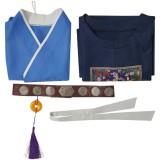 Jinshi Blue Cosplay Costume Halloween Carnival Outfit