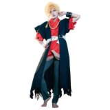 Jigoku Raku Choubei Aza Party Disguise Suit Cosplay Costume Halloween Carnival