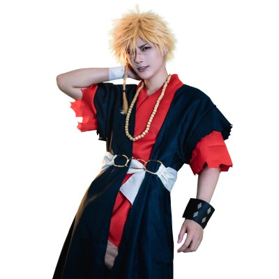 Jigoku Raku Choubei Aza Party Disguise Suit Cosplay Costume Halloween Carnival