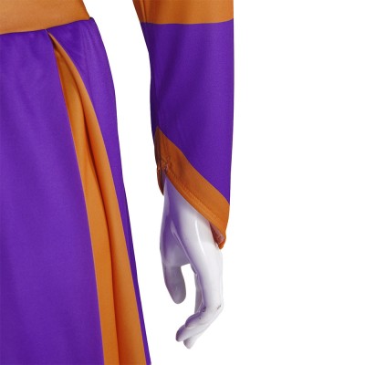 Jennifer's Body Jennifer Check Purple Cheerleader Dress Cosplay Costume Halloween Carnival Outfit