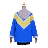 Jellyfish Can't Swim in the Night Yamanouchi Kano Blue Coat Suit Cosplay Costume Halloween Carnival Outfit