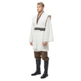 Jedi Knight White Version No Cloak Suit Cosplay Costume Halloween Carnival