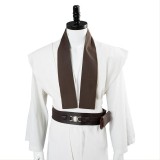 Jedi Knight White Version No Cloak Suit Cosplay Costume Halloween Carnival