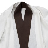 Jedi Knight White Version No Cloak Suit Cosplay Costume Halloween Carnival