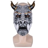 Japanese Devil Hannya Face Latex Masks Helmet Masquerade Party Props Cosplay Costume Halloween Carnival