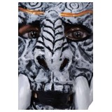 Japanese Devil Hannya Face Latex Masks Helmet Masquerade Party Props Cosplay Costume Halloween Carnival