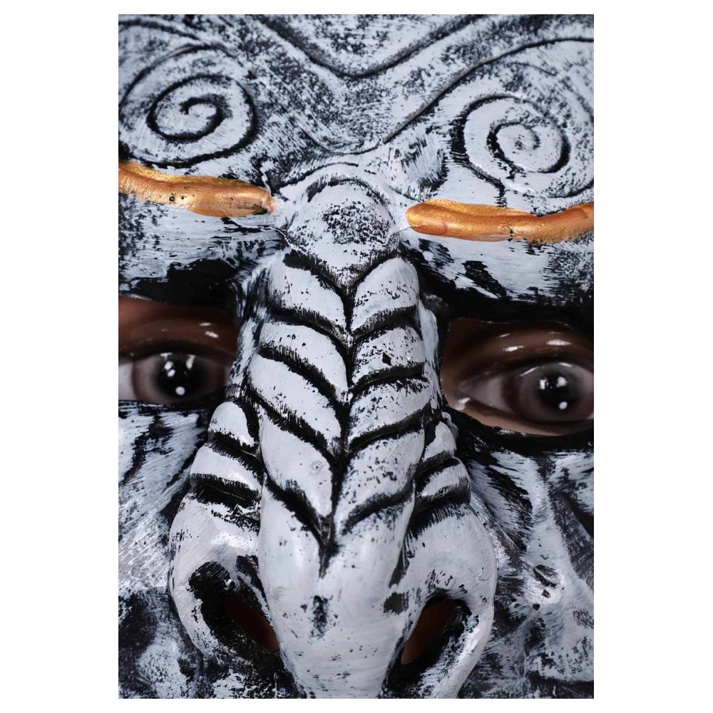 Japanese Devil Hannya Face Latex Masks Helmet Masquerade Party Props Cosplay Costume Halloween Carnival