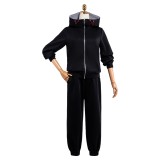 Itadori Yuji Black Sportswear Cosplay Costume Halloween Carnival Outfit