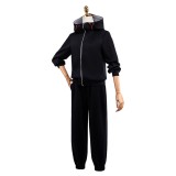 Itadori Yuji Black Sportswear Cosplay Costume Halloween Carnival Outfit