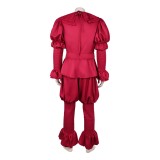It Welcome To Derry Pennywise Red Cosplay Costume Halloween Carnival Outfit