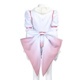 IT Pennywise Unisex White Cosplay Costume Halloween Carnival Outfit