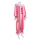 IT Pennywise Pink Cosplay Costume Halloween Carnival Outfit