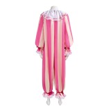 IT Pennywise Pink Cosplay Costume Halloween Carnival Outfit