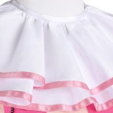IT Pennywise Pink Cosplay Costume Halloween Carnival Outfit
