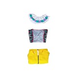 It Pennywise 1990 Retro Yellow Jumpsuit Suit Cosplay Costume Halloween Carnival Outfit