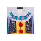 It Pennywise 1990 Retro Yellow Jumpsuit Suit Cosplay Costume Halloween Carnival Outfit