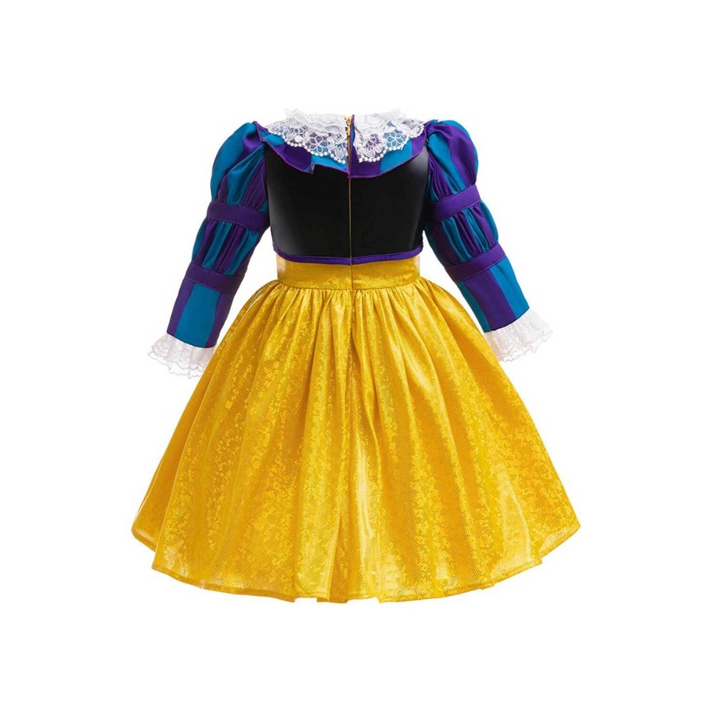 IT 1990 Pennywise Kids Little Girls Dress Suit Cosplay Costume Halloween Carnival Outfit