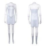 Invincible Viltrumite Women White Jumpsuit Cosplay Costume Halloween Carnival
