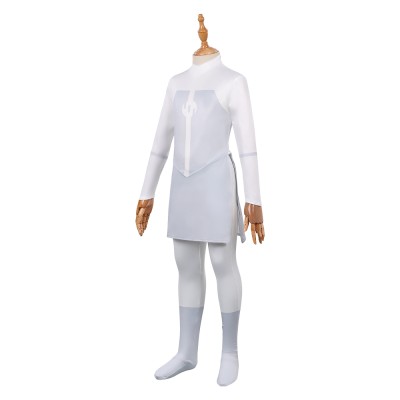 Invincible Viltrumite Kids Children White Jumpsuit Cosplay Costume Halloween Carnival
