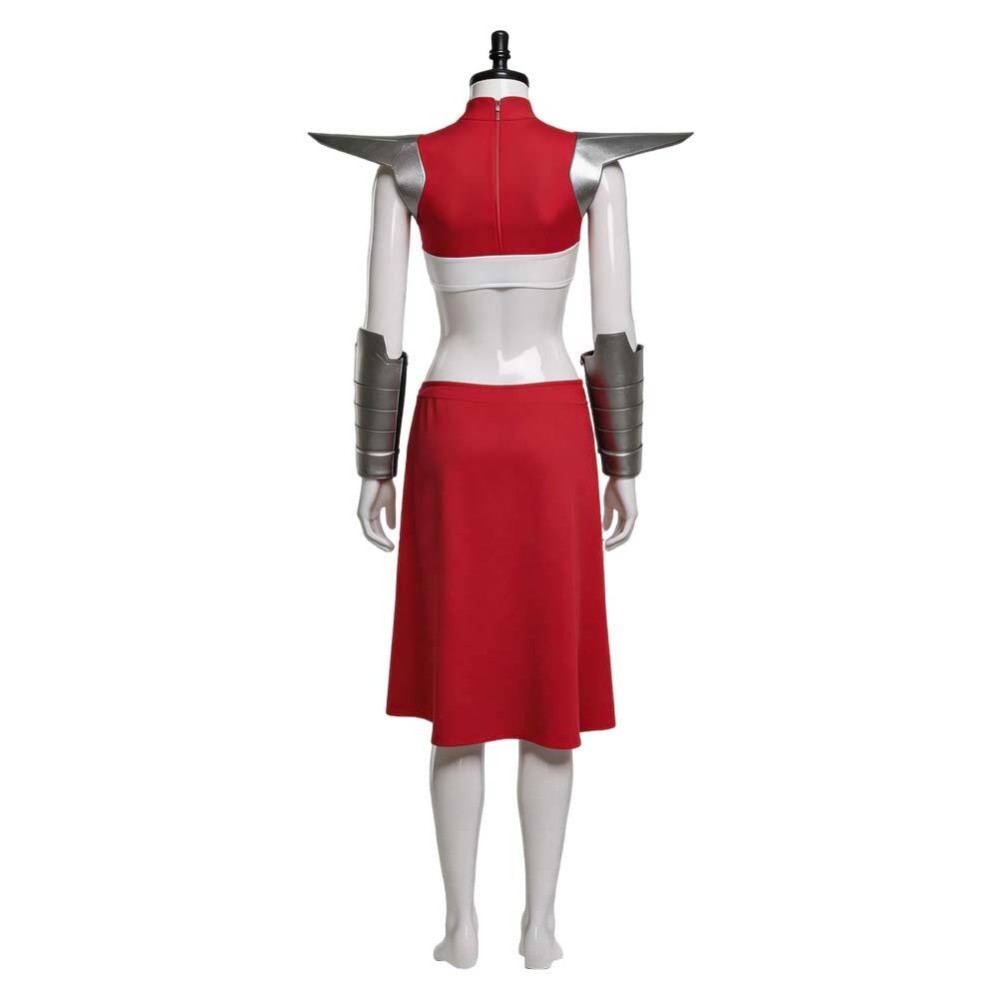 Invincible Universa Women Red Cosplay Costume Halloween Carnival Outfit
