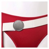 Invincible Universa Women Red Cosplay Costume Halloween Carnival Outfit