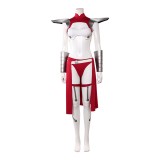 Invincible Universa Women Red and White Cosplay Costume Halloween Carnival Outfit