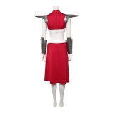 Invincible Universa Women Red and White Cosplay Costume Halloween Carnival Outfit
