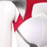 Invincible Universa Women Red and White Cosplay Costume Halloween Carnival Outfit