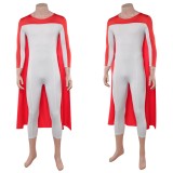 Invincible Thragg White Jumpsuit Cosplay Costume Halloween Carnival Outfit