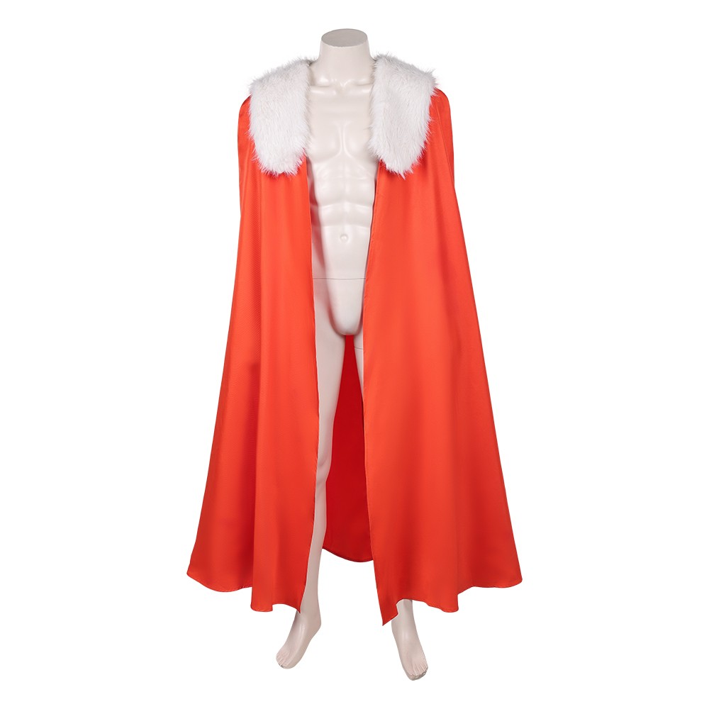 Invincible Thragg Red Cloak Cosplay Costume Halloween Carnival