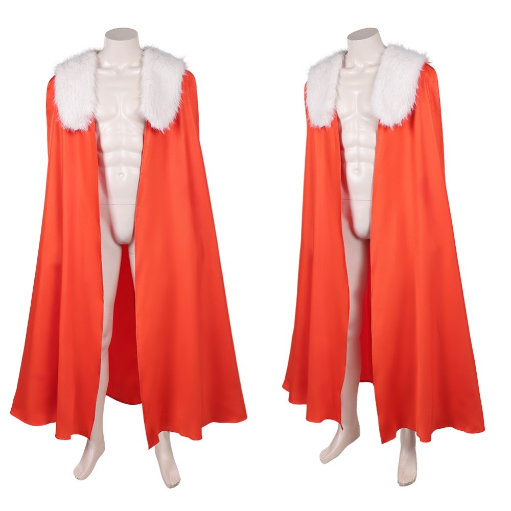 Invincible Thragg Red Cloak Cosplay Costume Halloween Carnival