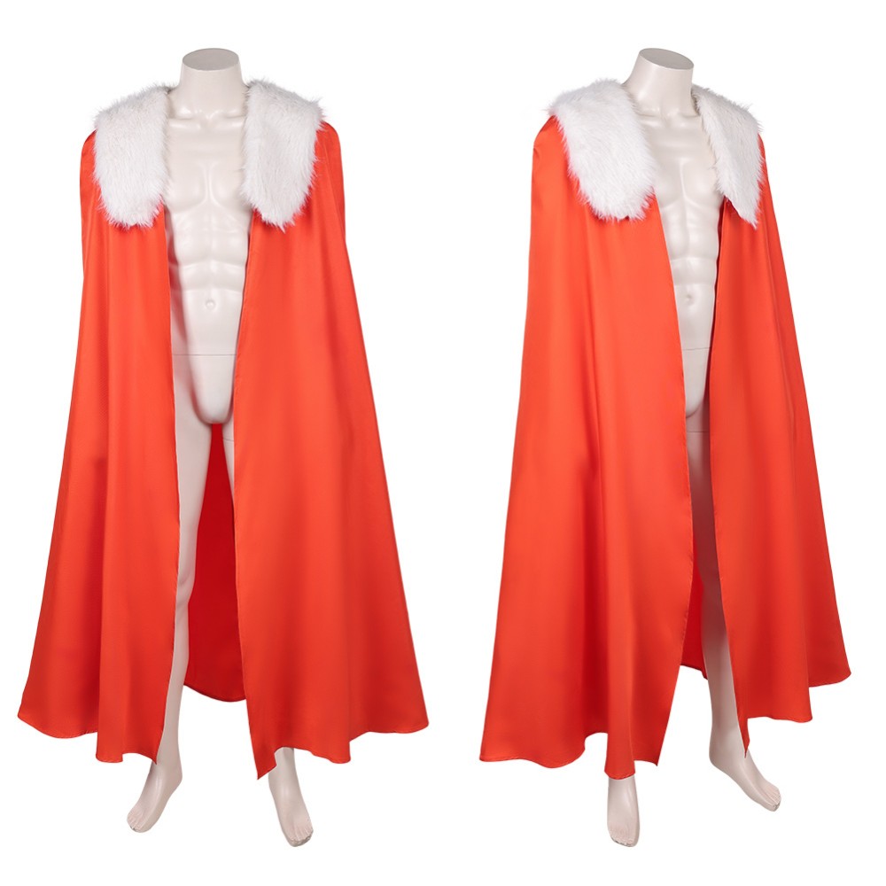Invincible Thragg Red Cloak Cosplay Costume Halloween Carnival