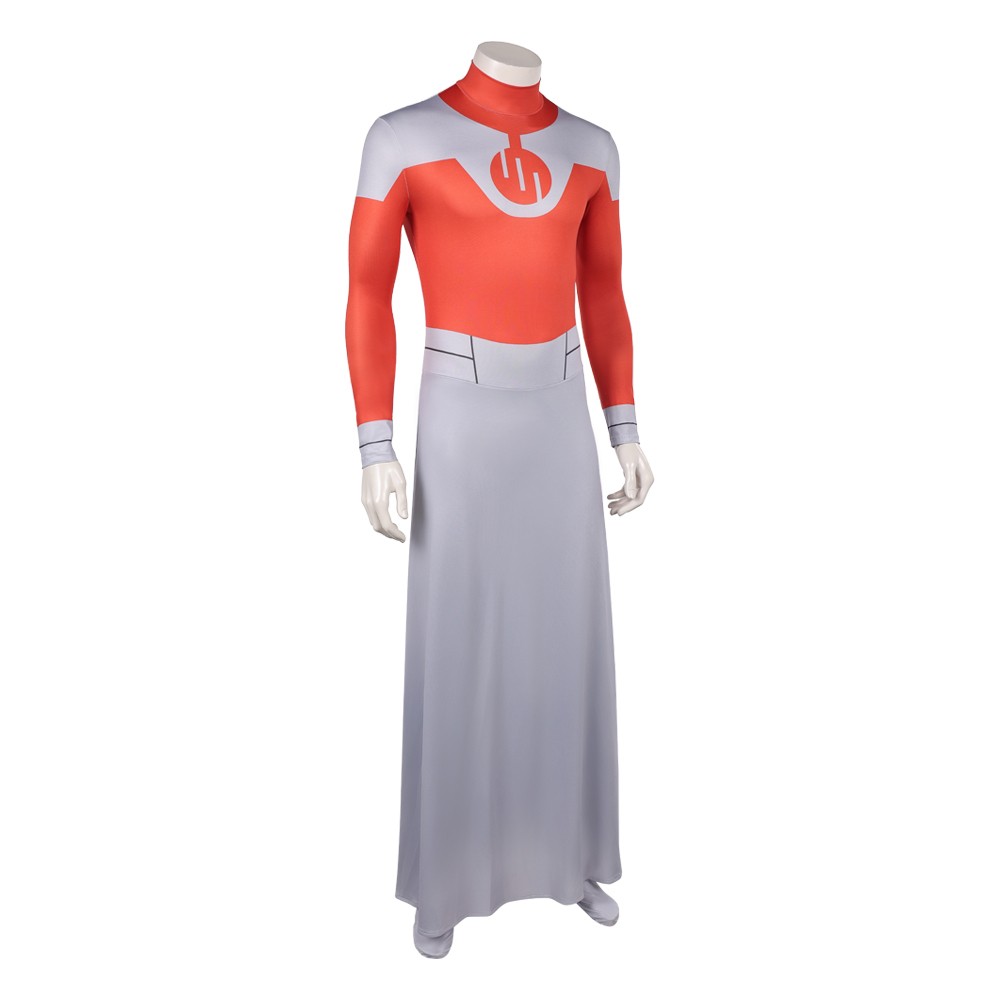 Invincible Season 4 Thragg Red Bodysuit Cosplay Costume Halloween Carnival Outfit
