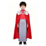Invincible Thragg Kids Children Red Jumpsuit Cosplay Costume Halloween Carnival Outfit