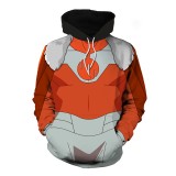 Invincible Thragg Hoodie 3D Printed Casual Sweatshirt Men Women Casual Streetwear Pullover Cosplay Costume Halloween Carnival