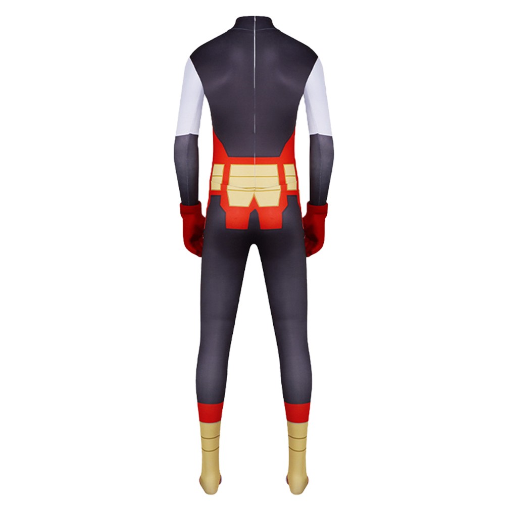 Invincible Thokk Battle Beast Black Jumpsuit Cosplay Costume Halloween Carnival Outfit