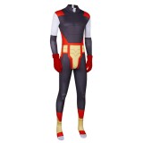 Invincible Thokk Battle Beast Black Jumpsuit Cosplay Costume Halloween Carnival Outfit