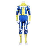 Invincible The Immortal Kids Children Blue Jumpsuits Party Cosplay Costume Halloween Carnival