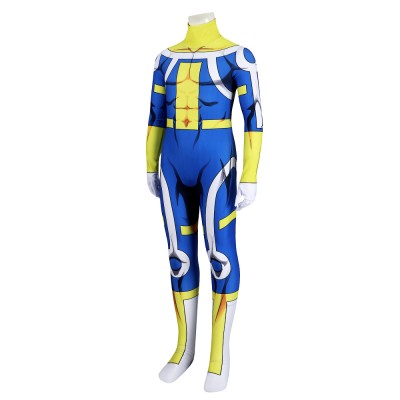 Invincible The Immortal Kids Children Blue Jumpsuits Party Cosplay Costume Halloween Carnival