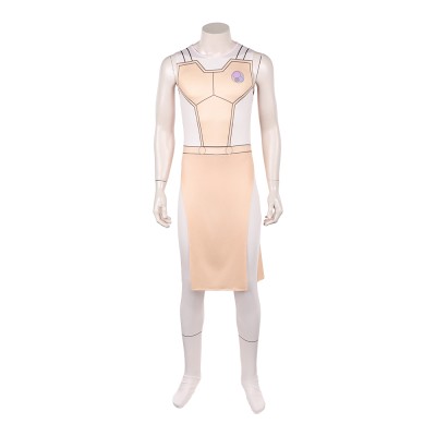 Invincible Thaedus Yellow Cosplay Costume Halloween Carnival Outfit