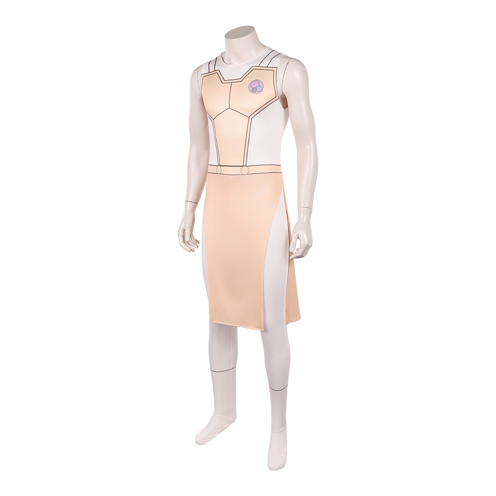 Invincible Thaedus Yellow Cosplay Costume Halloween Carnival Outfit